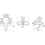 Roca Atlas D5: 2+4+6+7+8 龍頭套裝 (5A3D90C0N+5A0290C0N+5B2350C00+AP00033100+5BG113C0N+5B2515C0N)